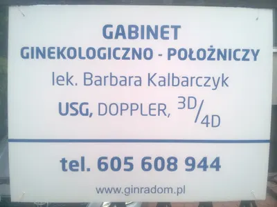 Barbara Kalbarczyk, Gabinet Ginekologiczny z USG, Ginekolog Radom